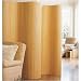 Gaiam Bamboo Eco-friendly Rollable Screen / Room Divider - 8'W x 6'H