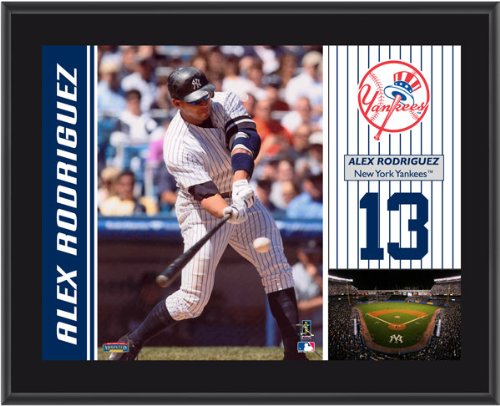 Alex Rodriguez Plaque | Details: New York Yankees, Sublimated, 10x13, MLB Plaque
