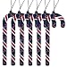 Texas Rangers Candy Cane Ornament Set