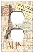 Art Plates - Paris Switch Plate - Outlet Cover