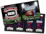 NFL New England Patriots Ticket Album