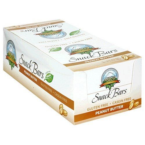 Arico Gluten Free Peanut Butter Cookie Bar, 1.4-Ounce Bars (Pack of 24)