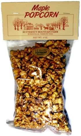 Vermont Maple Popcorn 4 ounce bag (Pack of 2)