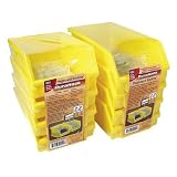 Triton Pegboard-Ready 16-pc. Storage Bin Set - Yellow