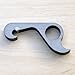 GrabOpener H-type : One-handed GrabOpener with Scratch Resistant Finish (Metal)