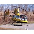 Helicopter (On Ground) Art Poster Print - 11x17