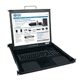 1U Rackmount Short-depth Console with 19IN LCD