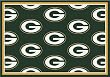 Green Bay Packers 5'4" x 7'8" Premium Pattern Rug