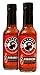 Cranky Rooster Hot Sauce 2 Pack Hot Chili Sauce Unique Gift Set | HABANERO Crushed Pepper Hot Sauce | Set of 2 | KOSHER Certified | Gluten Free | 0g Trans Fat