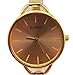 Suppion New Girls Women Ladies Gift Analog Dress Stainless Quartz Wrist Watch Gold