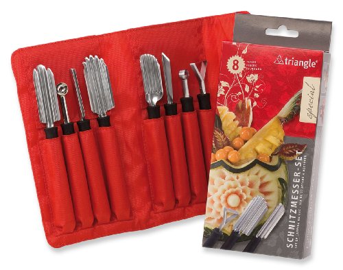 Triangle 90 831 08 02 Schnitzmesser Set \"Special\", 8-teilig Preisvergleich