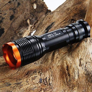 YX 1set 1800LM Tactical Zoomable CREE XM-L T6 LED 18650 Flashlight Torch Zoom Lamp Light + 2 x 18650 Battery + Charger