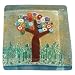 Genuine Murano Glass Paperweight, 24k Gold with Embedded Tree of Life Design, Gift Boxed