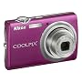 Nikon - Coolpix S220 - Appareil photo compact num�rique - 10 Mpix - Zoom Optique 3x - Ecran LCD 2,5" - Magnolia