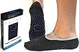 Yoga & Pilates Socks - Non Slip Comfort with Full Grip Bottom - Athletic Cotton Fitted Socks Perfect for Women & Men - Inversion Studios