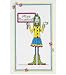 Chicklets Miss Know-It-All Cntd X-Stitch-6x10