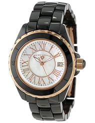 Swiss Legend Womens 20050-BKWRR Karamica Collection Gunmetal Watch