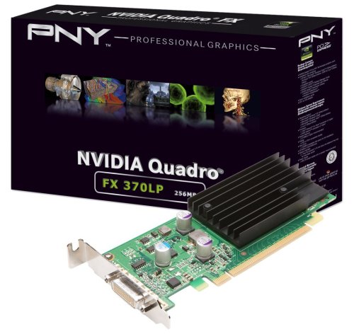 PNY VCQFX370LP-PCIE-PB NVIDFIA Quadro FX 370 LP Graphics Card