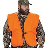 Buy Allen Company Orange Big Man Safety Vest Chest (Blaze, upto 60-Inch)