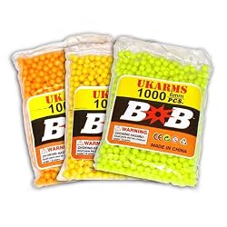12,000 AIRSOFT BB'S - VARIOUS COLORS (fls)