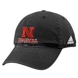 adidas Nebraska Cornhuskers Black Slouch Hat