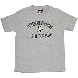 Pittsburgh Penguins - Penguins Old Time Hockey Kramer Gray Youth Tee