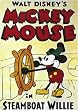 Mickey Mouse - Disney Movie Poster (Steamboat Willie) (Size: 27'' x 39'')