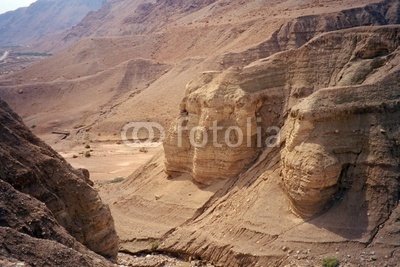 Wallmonkeys Peel and Stick Wall Decals - Where the Dead Sea Scrolls Have Been Found, Qumran, Israel - 24