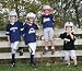 Dallas Cowboys NFL Medium Helmet/Uniform Set