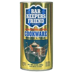 Bar Keepers Friend Cookware Cleanser and Polish: 12 OZ by Bar Keepers Friend