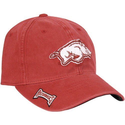 adidas Arkansas Razorbacks Cardinal Quarterback Slope Hat