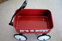 It's a Boy! Small Radio Flyer Wagon -- Wagon Bed Measures 4.25" x 6.5" x 1.875" -- Great With Dolls -- as shown