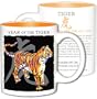Asian Oriental Chinese Zodiac Coffee & Tea Mug Year of the Tiger: Birth Years 1914 1926 1938 1950 1962 1974 1986 1998 2010
