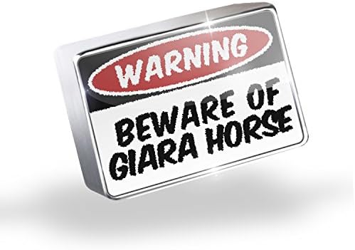 Floating Charms Beware of the Giara Horse Fits Glass Lockets, Neonblond