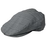 Boston Traveler Mens Adjustable Snap Back Plaid Ivy Cap
