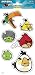 Angry Birds Reusable Decals - 2 Sheets