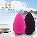 360 Beauty Cosmetic Perfection Sponge Features Larger Size with Air Drying Canister for Blending and Contouring Seamless Foundation Latex Free Makeup Cosmetics Blender