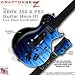 XBOX 360 & PS3 Guitar Hero III (3) Les Paul Guitar Fire Blue Flames WraptorSkinz TM Faceplate Skin by TuneTattooz TM
