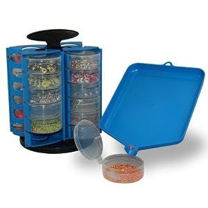 Spinning-Table-Top-Bead-Organizer-w-Free-Sort-Tray