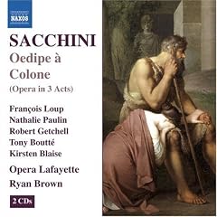 Sacchini: Oedipe � Colone