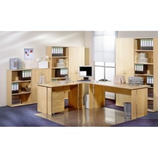 Aktenschrank Morino 6 Ordnerhöhen (Farbe: ahornfarben-kristall)