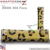 Leopard Skin Skin by WraptorSkinz TM fits Original XBOX 360 Factory Faceplates