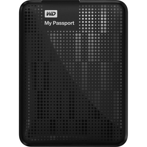 Western Digital My Passport 1.5 TB USB 3.0 Portable Hard Drive - WDBY8L0015BBK-NESN (Black)