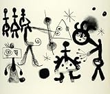 IMAGE OF 1958 Print Abstract Art Figure Figurative Person Joan Miro Star Dress Women - Original Halftone Print