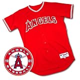 Los Angeles Angels of Anaheim Authentic 2010 Alternate Red On-Field Jersey