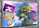 Dragon Ball Z - Kawapaper (2) Animated Comic Canvas Art Canvas Print Picture print Size: (44" x 30")
