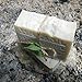 Aged Handmade Volcanic Ash Natural Bar Soap with Cocoa and Shea Butter Patchouli