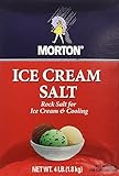 Morton Salt Ice Cream Salt, 4 Pound Box