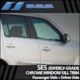 2009-2011 Honda Pilot Chrome Window Sill Trim 