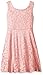 Speechless Girls' Lace Dress Knee Length Slv Less